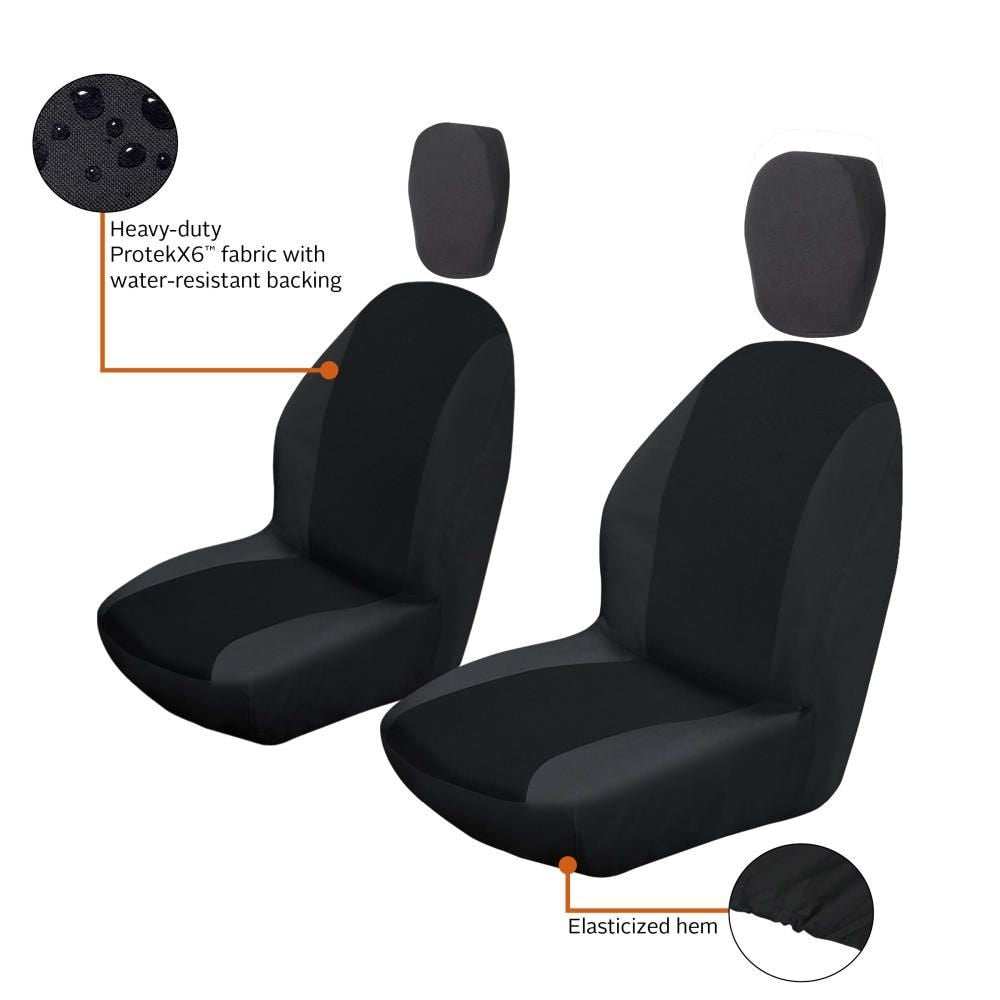 Classic Accessories QuadGear UTV Bucket Seat Covers, Fits Yamaha Rhino (2015 Models & Older), Black Y9U0 - product image 3