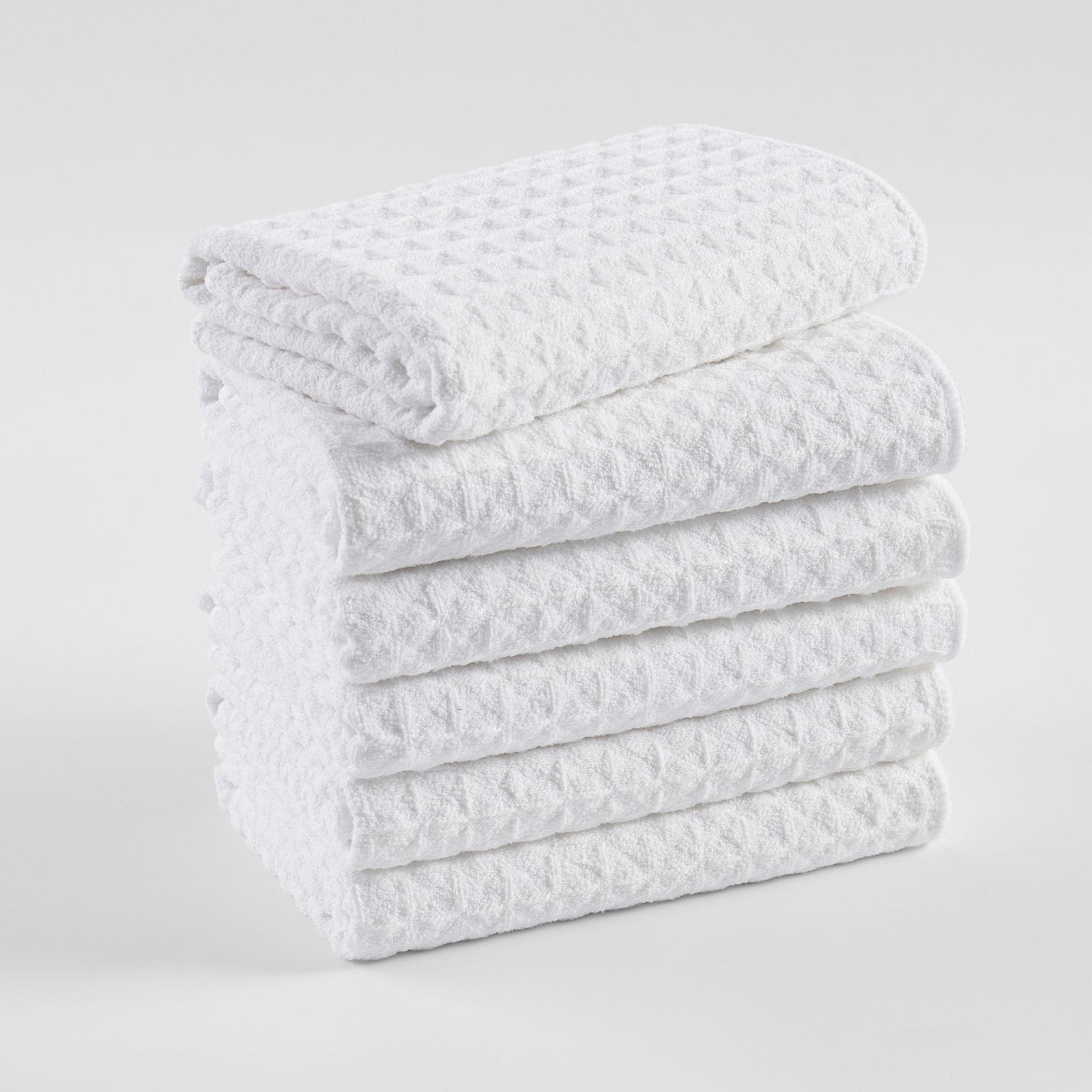 Waffle Microfiber Kitchen Dishcloths, 16-in x 19-in, 6-pk X0V0 - product image 8