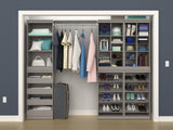 Modular Stackable Closet Storage Shelf Unit, Taupe Q0C2 - product image 4