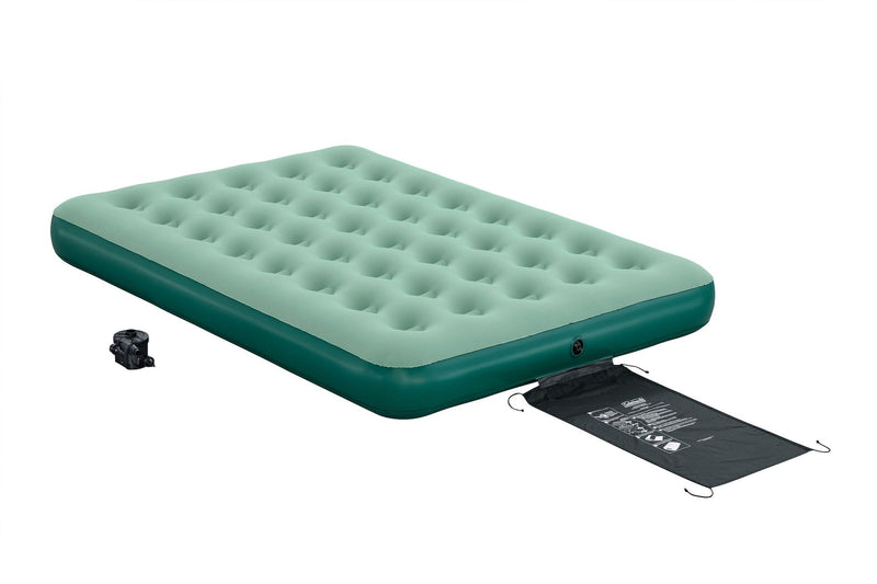 QuickBed Single-High Airbed, Air Mattress with Pump, Double Z2Q5