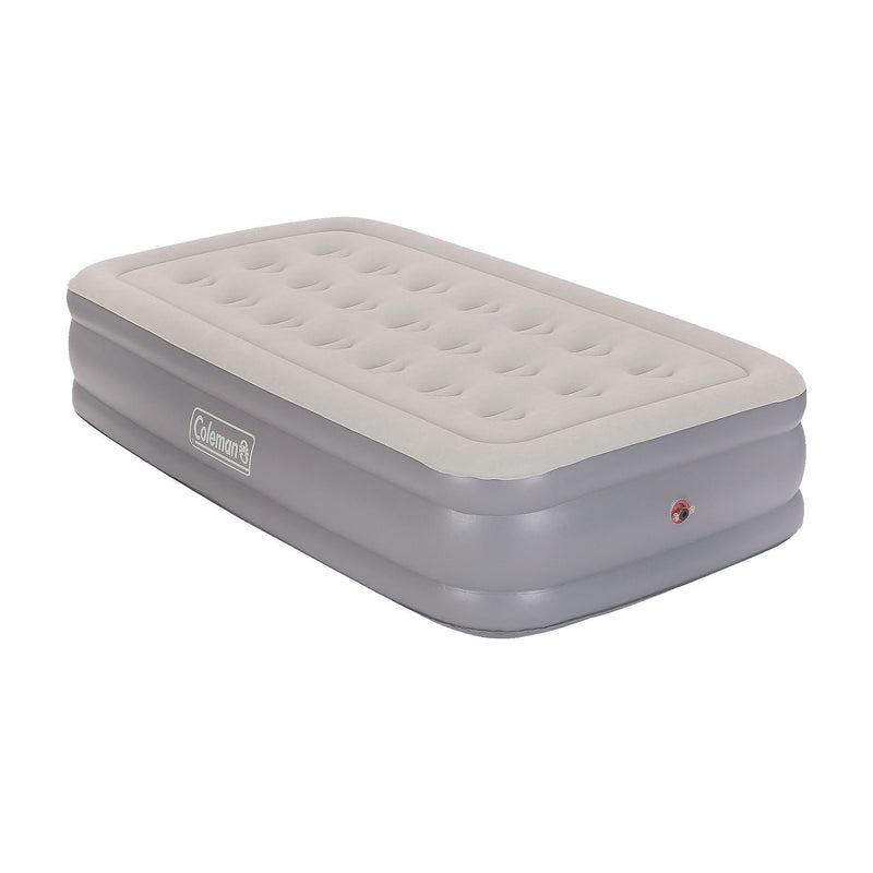 SupportRest Plus Double High Twin Airbed with pump 75"x38"x17" B1N2