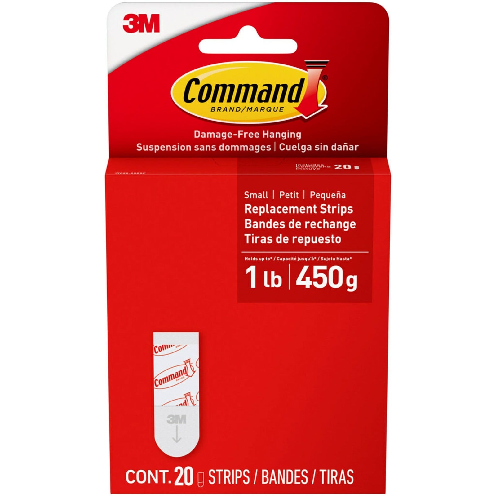 20-Piece 1-lb White Small Damage Free Foam Replacement Strips Z4S1 - product image 1