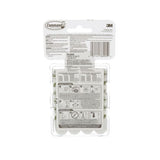 Adhesive Picture Hanging Strips Value Pack, White, 12-lbs to 16-lbs, Assorted Sizes, 24 Strips per Pack B0V9 - product image 1