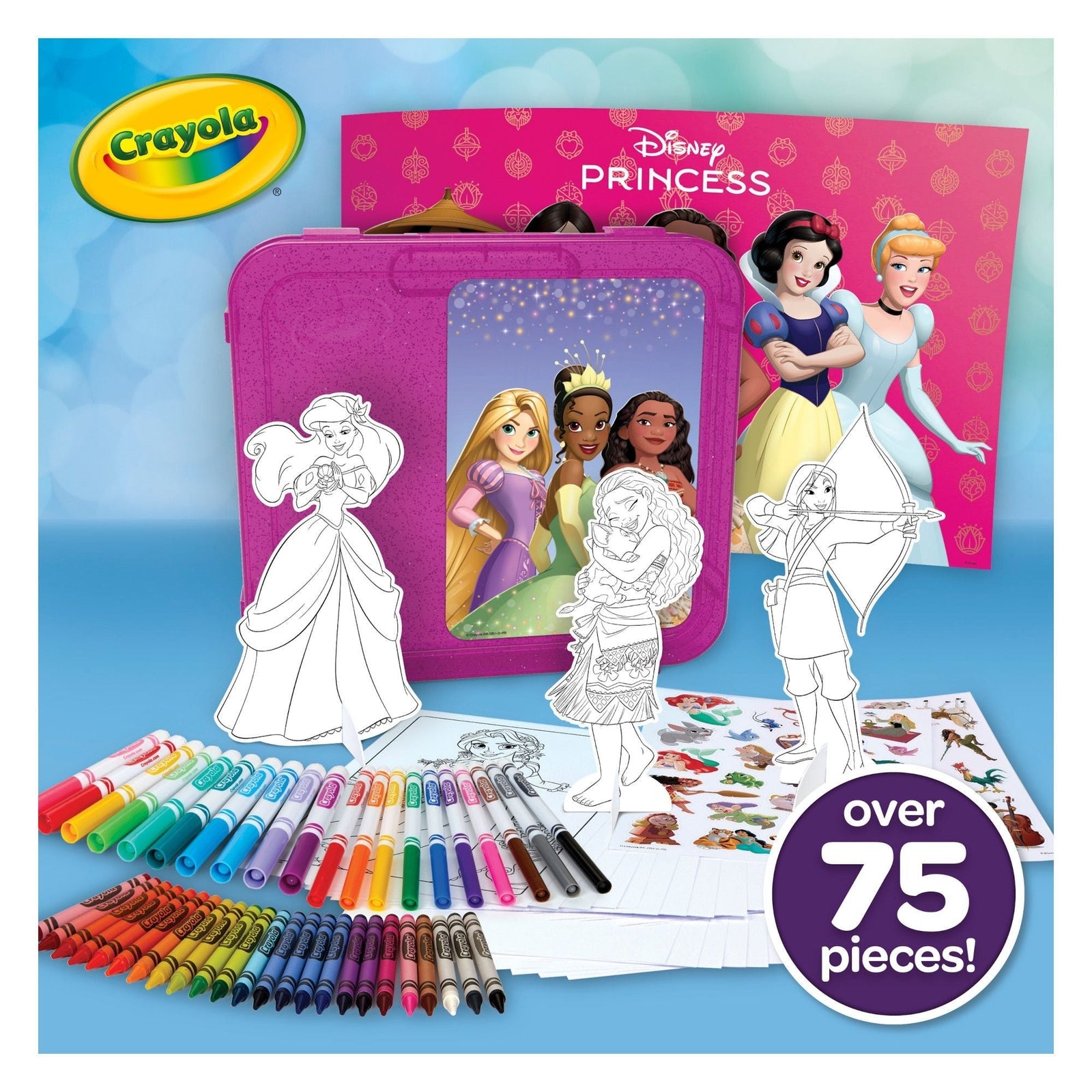 Case, Arts & Crafts Kit for Kids, 79-pc, Ages 5+ A6F9 - product image 1