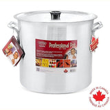 Custom Heavy Duty Industrial Aluminum Stockpot with Handles, 32-L B9X5 - product image 2