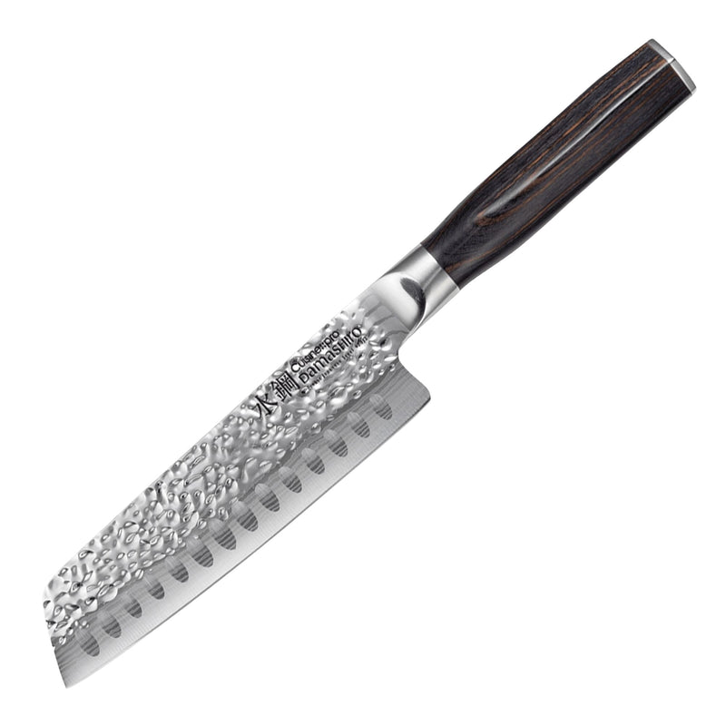 PRO DAMASHIRO EMPEROR SANTOKU KNIFE, 17CM O9J9