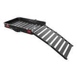 18112 Aluminum Hitch Mount Basket-Style Cargo Carrier with Ramp, Fits 2-in Receivers, 50 x 30-in M4G6 - product image 2