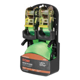 83028 16-ft Lime Green Cargo Straps with S-Hooks (1,100-lb, 2-pk) Y8H5 - product image 3