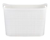 Extra Large Jute Weave Storage Basket, White E2W0 - product image 1
