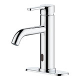 Tronus Touchless Single Control Lavatory/Bathroom Sink Faucet, 4-in Centerset, Chrome U8E1 - product image 1