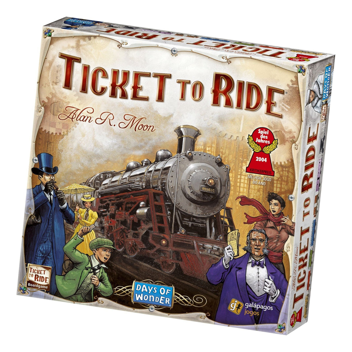 Of Wonder Ticket To Ride, Railway Train Adventure Family Board Game Set, Ages 7+ J0N6 - product image 1