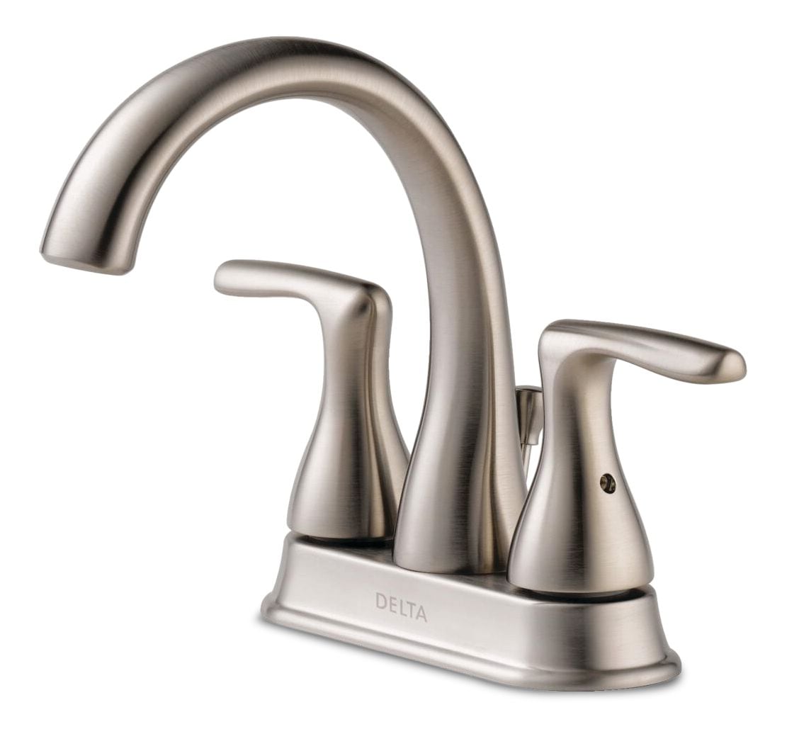 Principals 2-Handle Lavatory Sink Faucet, Centreset Installation, Brushed Nickel J4L0 - product image 1