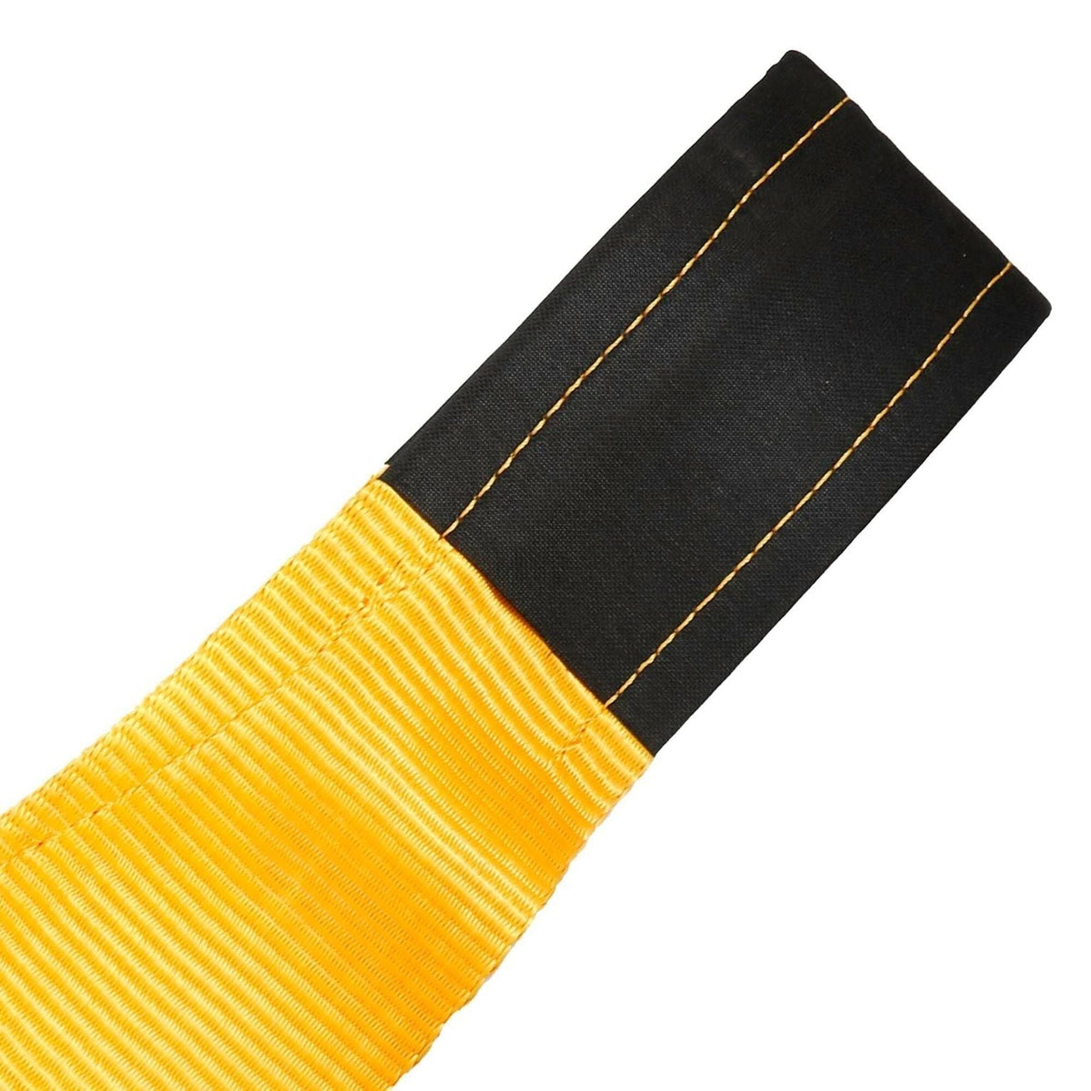 Heavy-Duty 75000-lb Break Strength Looped End Recovery Strap, Yellow, 6-in x 30-ft F9J0 - product image 6