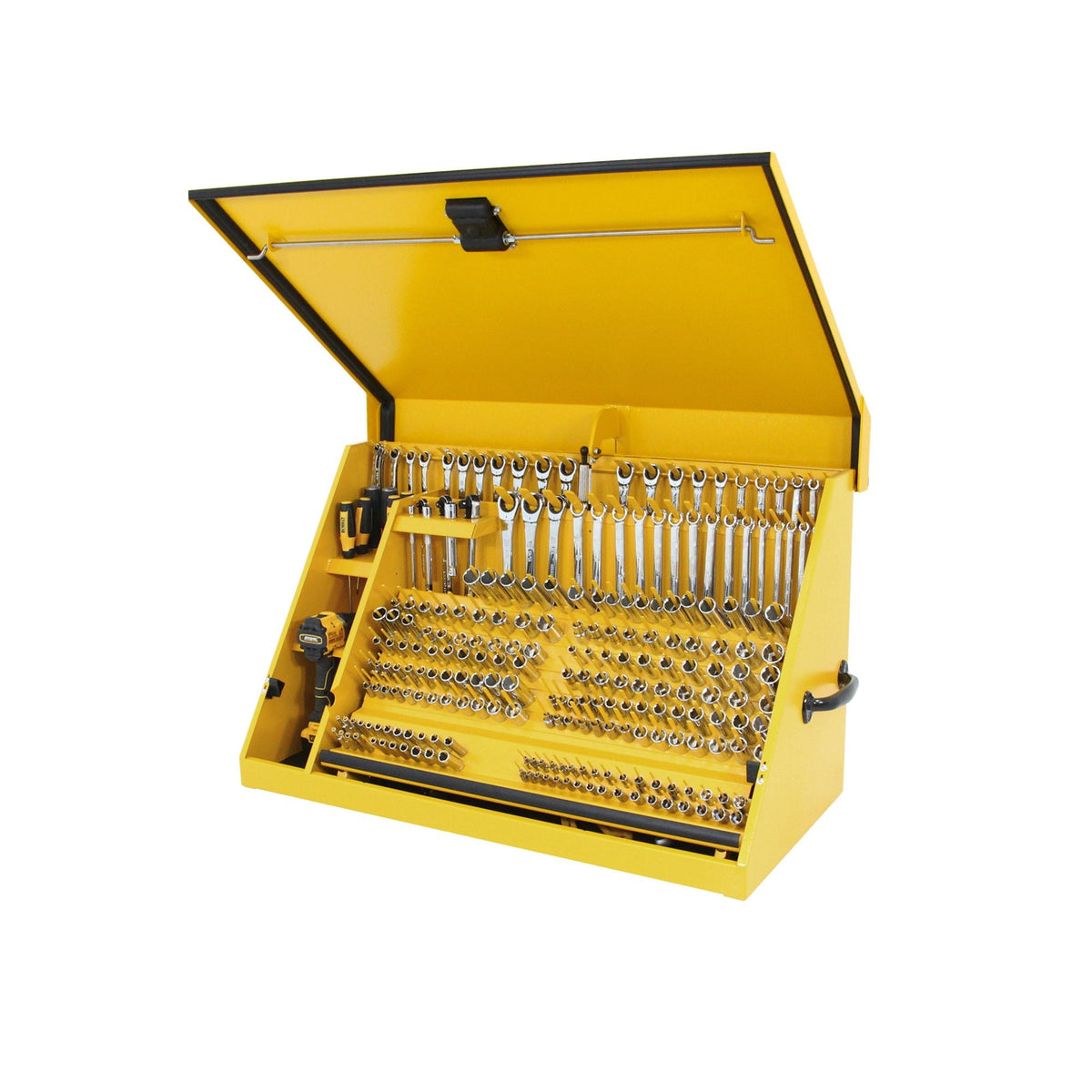 Triangle Portable Multi-Tier Steel Tool Box with Power Outlet, 36-in D1Z7 - product image 6