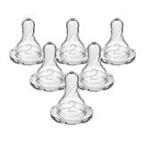 Natural Flow Level 2 Silicone Nipples, 6-pk U4L2 - product image 1