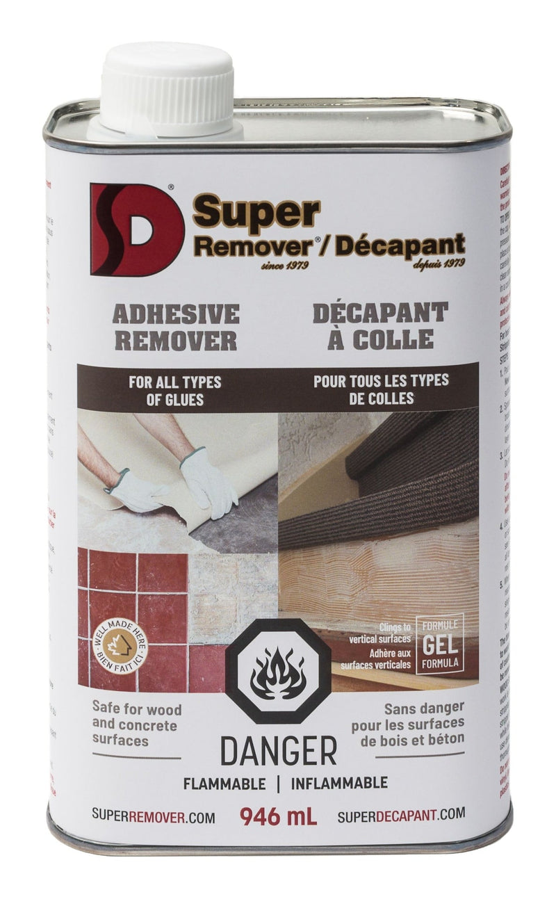 Super Remover Multi-Surface Adhesive Glue Remover, Methylene Chloride-Free, 946-mL Z3P6