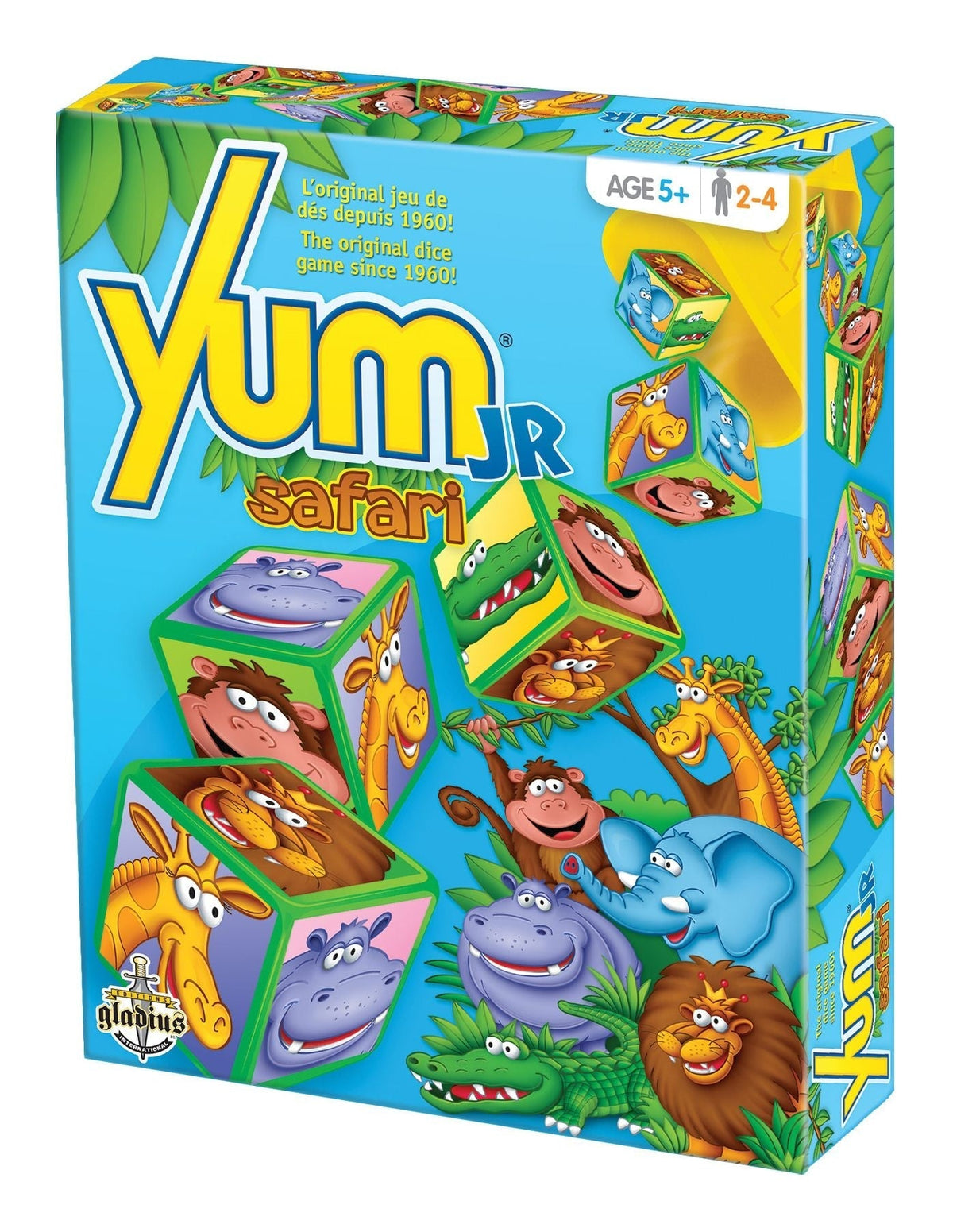 Gladius Yum Jr. Safari Animal Dice Game Set for Kids, Ages 5+ M0T9 - product image 1