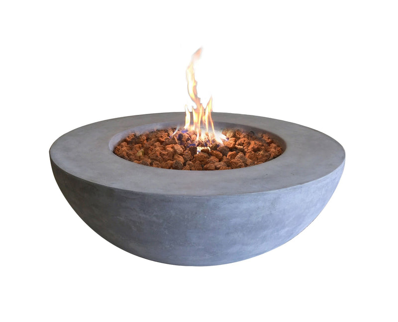 Lunar Bowl Liquid Propane, Light Grey H2Q0