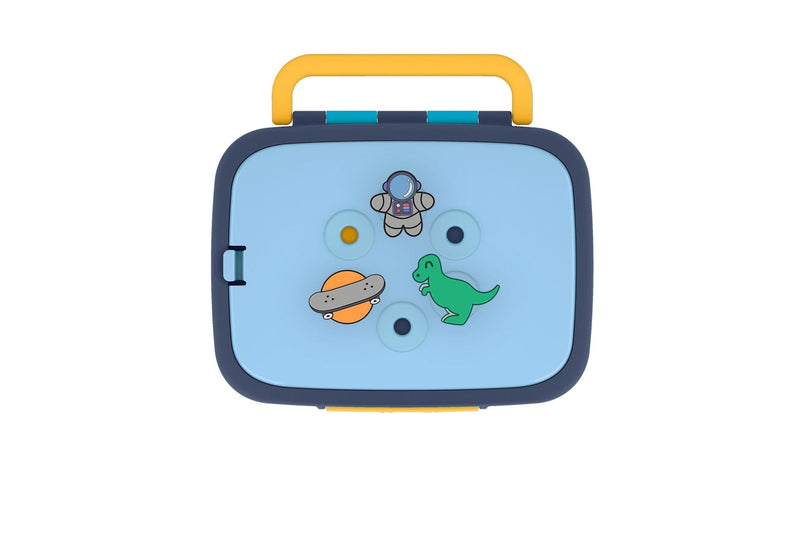 Benn Kids' Lunch Box with Quick Fill Lid, Assorted Colours, 3.6-Cups R5Y2