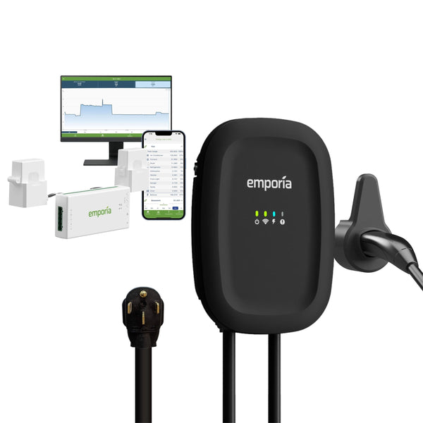 40A Wi-Fi Level 2 NEMA 14-50 NACS EV Charger with Load Management K7X8