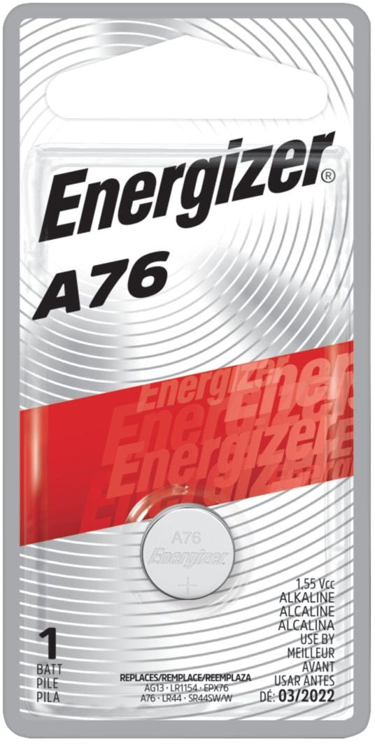 1-pk A76 LR44 1.5V / 1.5 Volt Alkaline Miniature Battery, Long Lasting T2H7 - product image 1