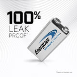 2-pk 9V / 9 Volt Lithium Batteries, EZ Turn Lock, PowerSeal R2O7 - product image 2
