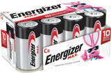 Max C Batteries, Long Lasting, All Purpose, Alkaline, 8-pk D8B0 - product image 1