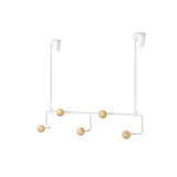 Over The Door 5 Hook, White F8G2 - product image 1
