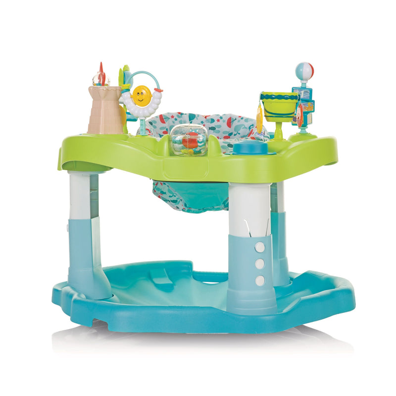 ExerSaucer Mega Seaside Splash Activity Center, Blue N0N0