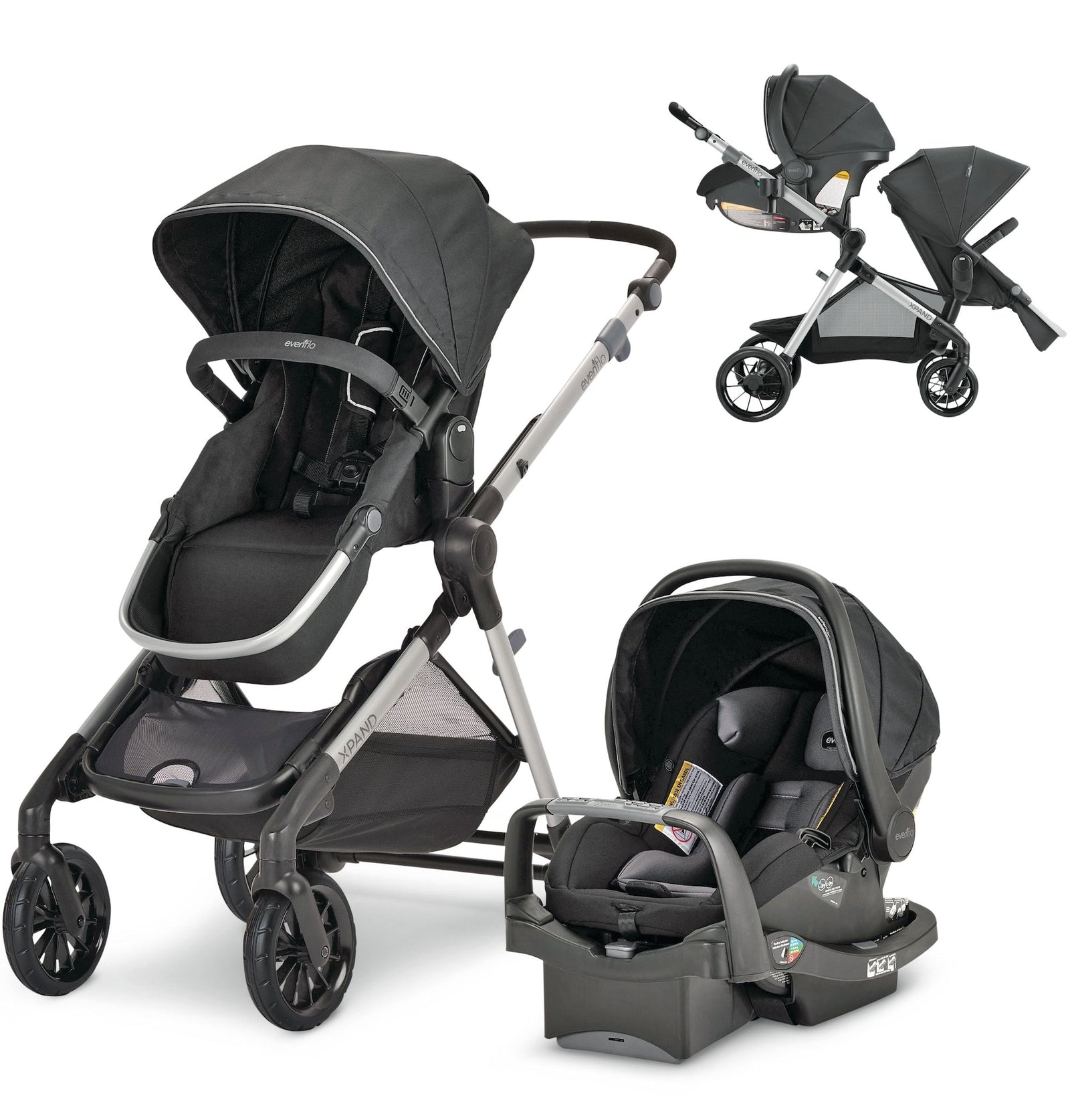 Pivot Xpand Modular Compact Fold Travel System with Stroller & Car Seat I3X4 - product image 1