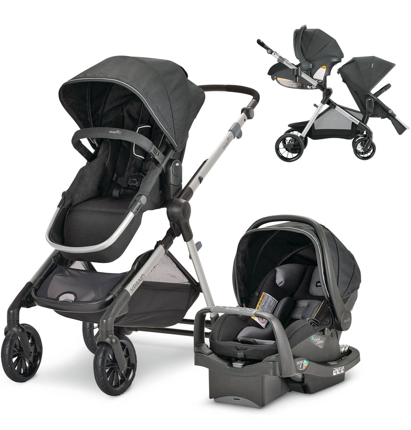 Pivot Xpand Modular Compact Fold Travel System with Stroller & Car Seat I3X4