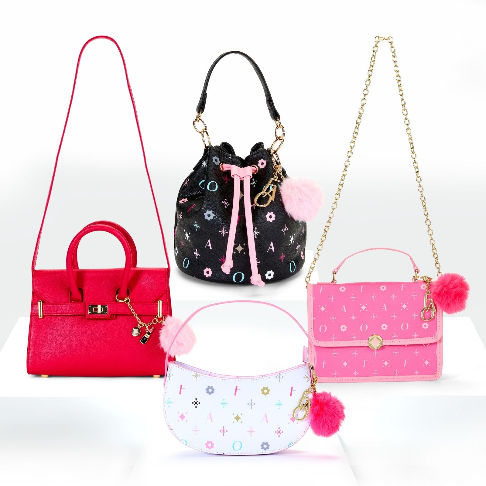 Schwartz Girls Glamour Purse - Belted Tote Bag, Assorted Y8A9 - product image 4