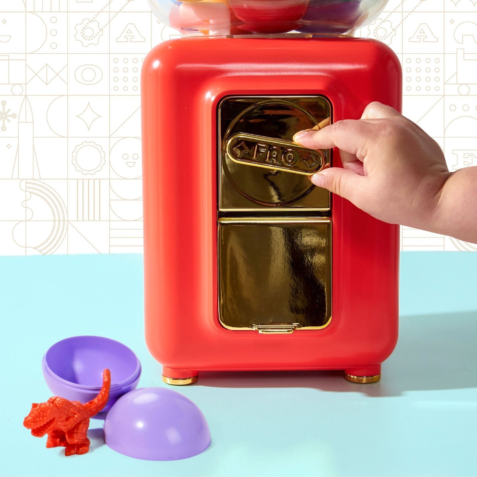 Schwartz Throwback Toys Vending Machine, Red Z1X9 - product image 7