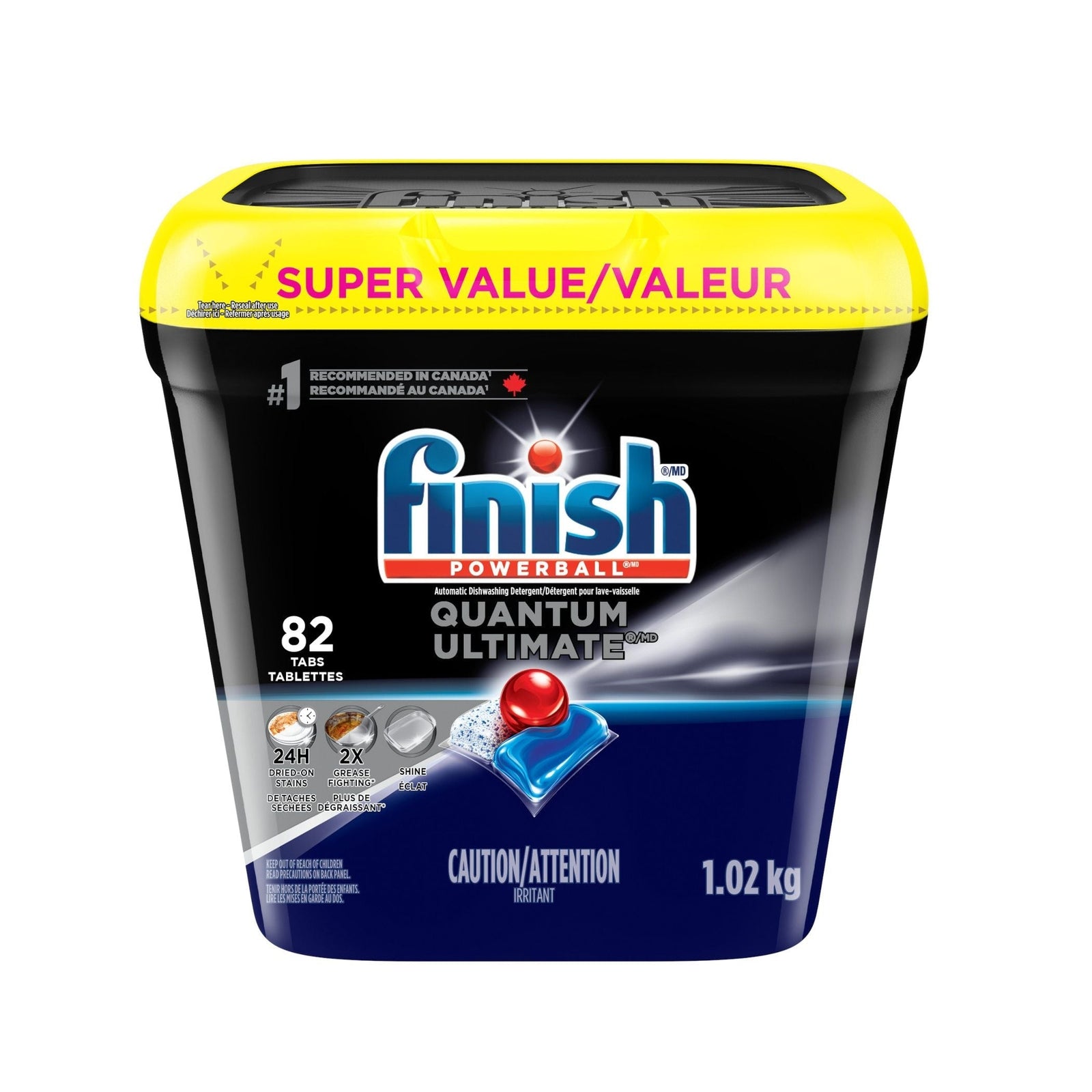 Quantum Ultimate Dishwasher Detergent Tabs, 82-ct J5X3 - product image 1