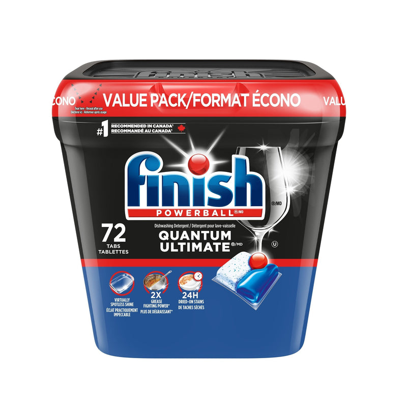 Quantum Ultimate Dishwasher Detergent Tabs, Fresh Scent, 72-pk P7F8
