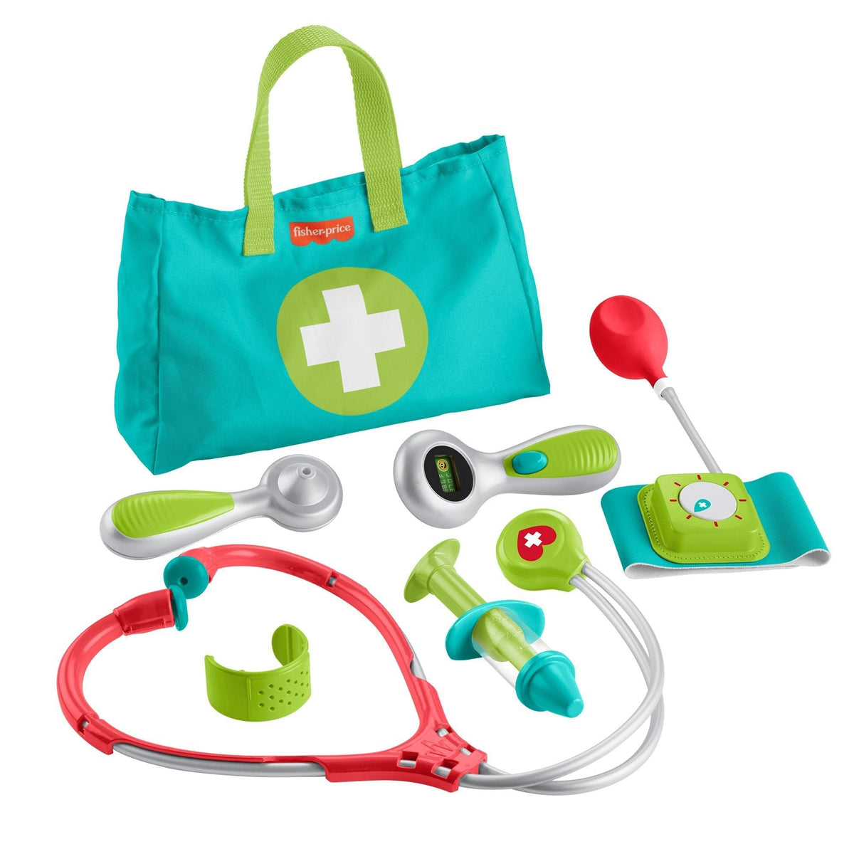 Medical Kit, Doctor Toys, Preschool Pretend Play Set for Ages 3+, 7-pc X9T1 - product image 3