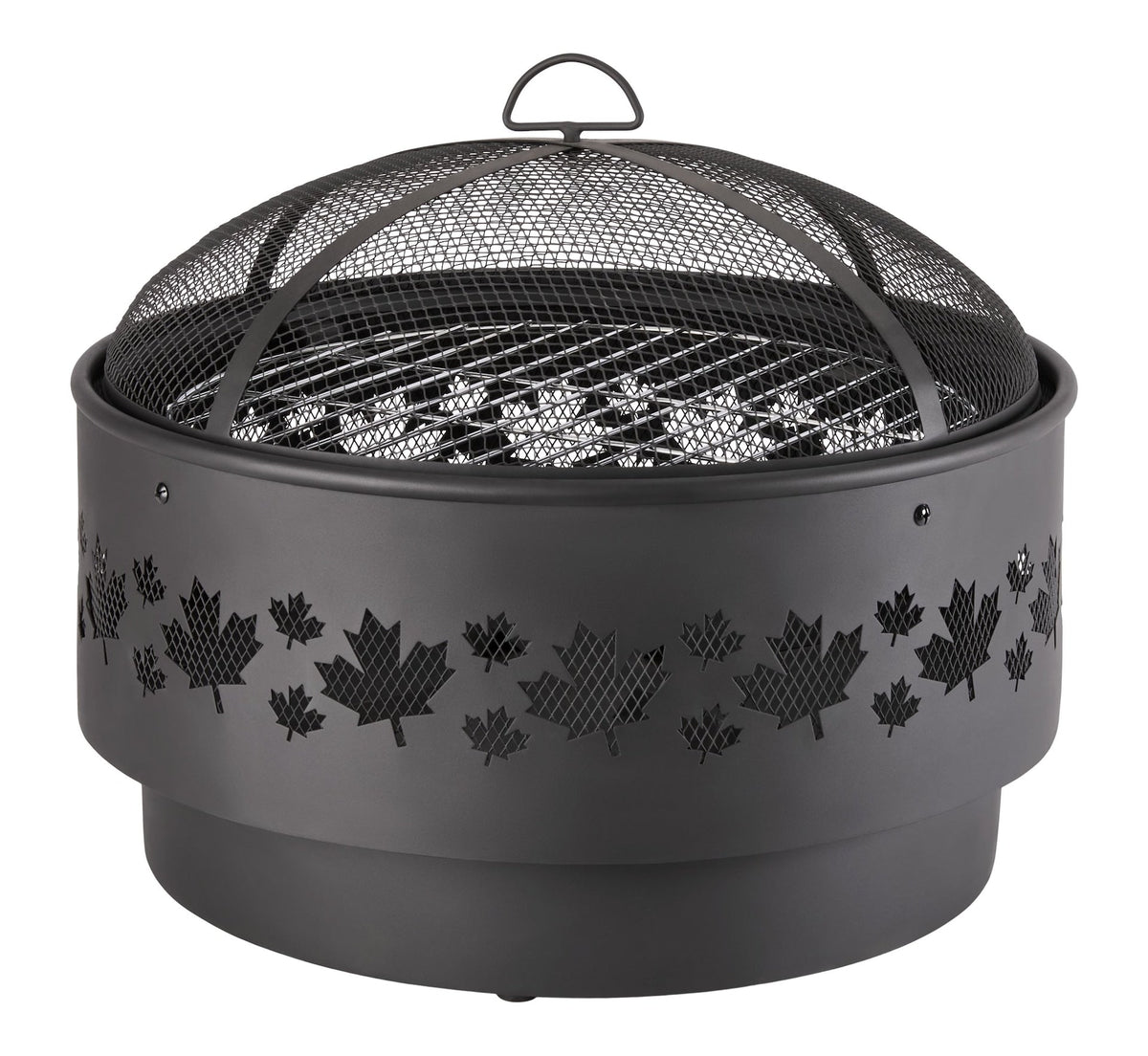 Brome Round Outdoor Wood Firepit, 24-in T2H6 - product image 1