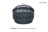 Brome Round Outdoor Wood Firepit, 24-in T2H6 - product image 2
