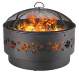 Brome Round Outdoor Wood Firepit, 24-in T2H6 - product image 3