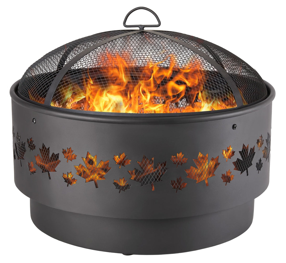 Brome Round Outdoor Wood Firepit, 24-in T2H6 - product image 3