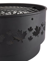 Brome Round Outdoor Wood Firepit, 24-in T2H6 - product image 4