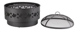 Brome Round Outdoor Wood Firepit, 24-in T2H6 - product image 5