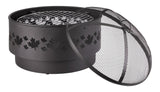 Brome Round Outdoor Wood Firepit, 24-in T2H6 - product image 6