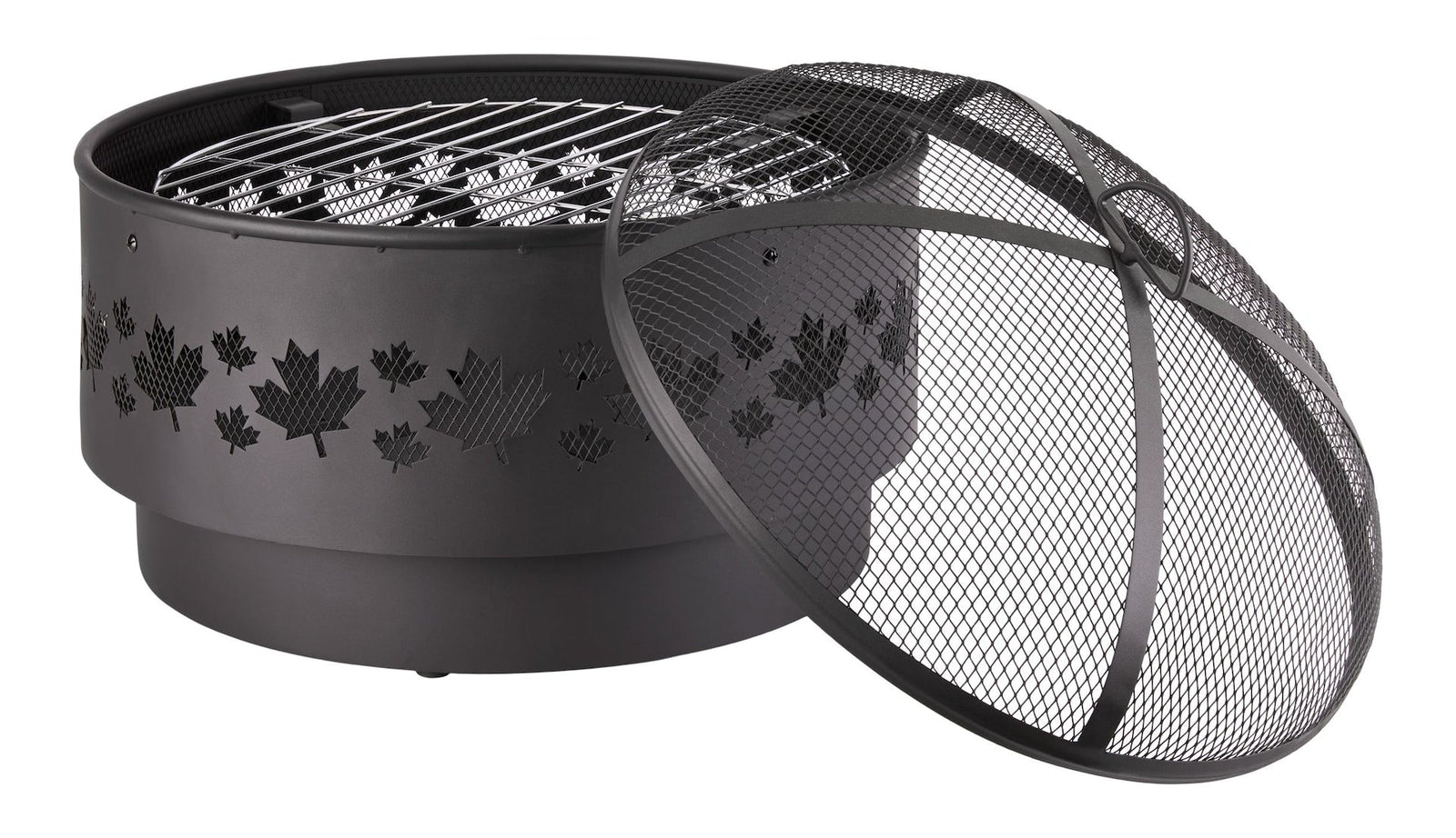Brome Round Outdoor Wood Firepit, 24-in T2H6 - product image 6