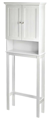 Brookfield 2-Door Over-The-Toilet Spacesaver Bathroom Storage Cabinet, White S3Z0 - product image 1