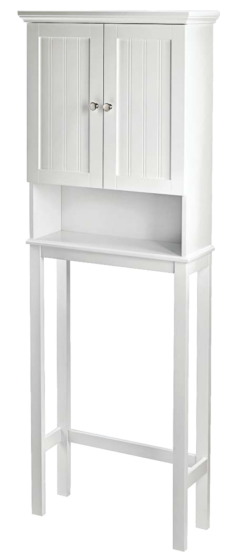 Brookfield 2-Door Over-The-Toilet Spacesaver Bathroom Storage Cabinet, White S3Z0