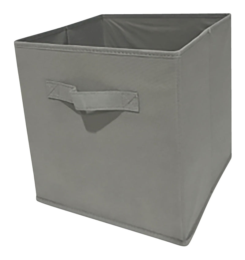 Cube Fabric Drawer Basket, Assorted Colours, 10.5 x 11-in Z6M6