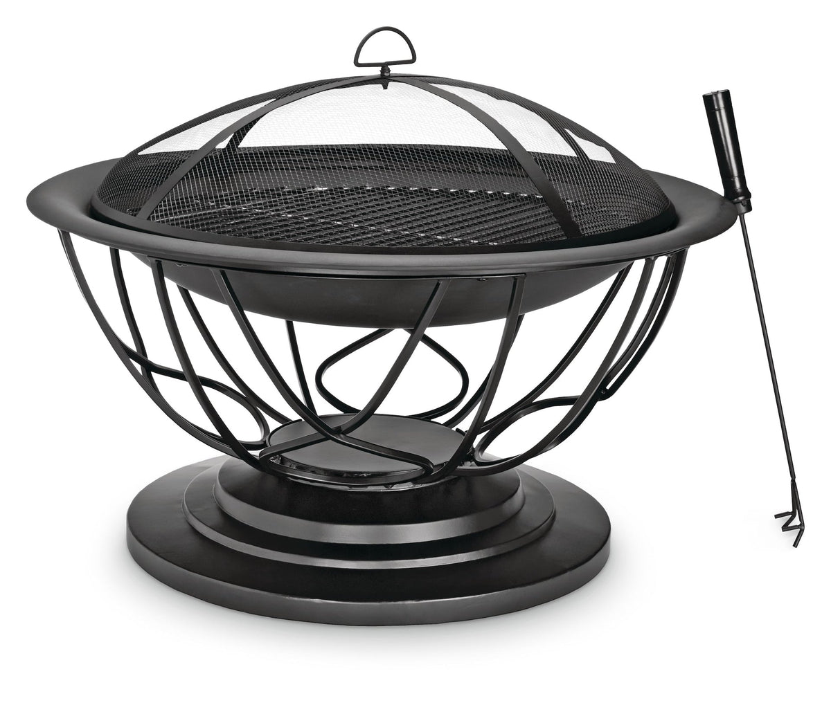 Savona Round Wood-Burning Outdoor Fire Bowl/Fire Pit, 29.5 x 20-in H5A0 - product image 1