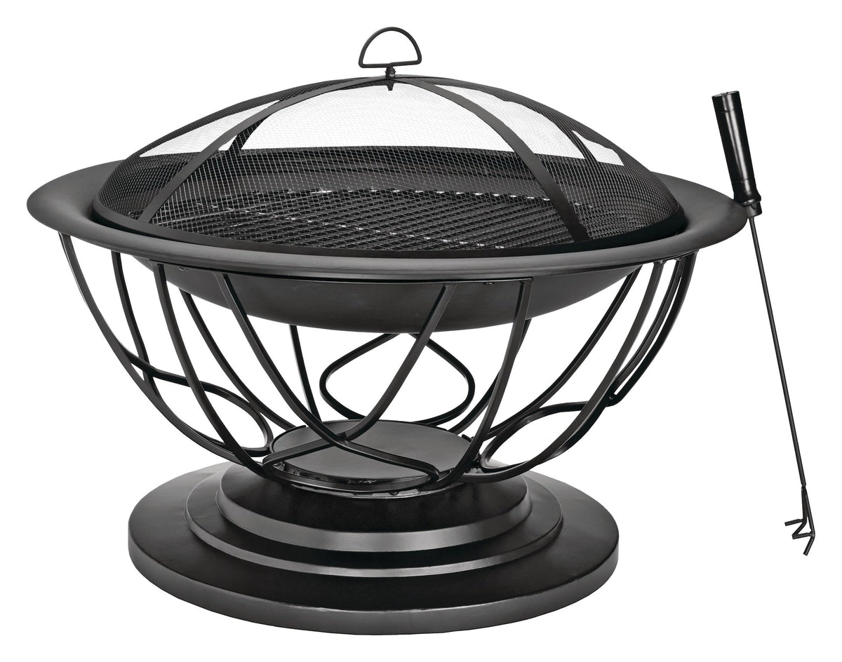 Savona Round Wood-Burning Outdoor Fire Bowl/Fire Pit, 29.5 x 20-in H5A0 - product image 3