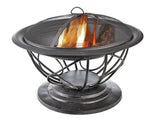 Savona Round Wood-Burning Outdoor Fire Bowl/Fire Pit, 29.5 x 20-in H5A0 - product image 5